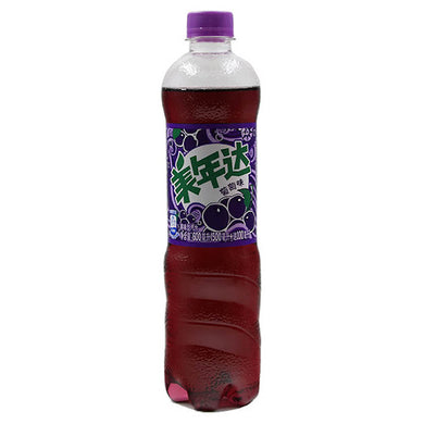 美年达 葡萄味 600ml