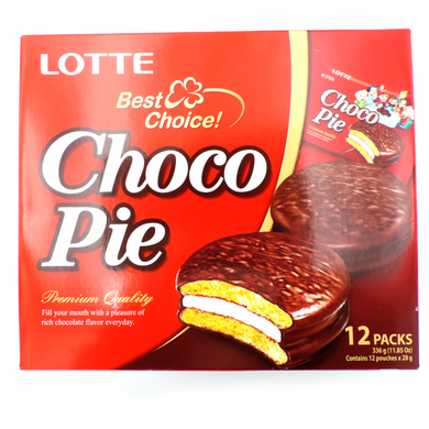 LOTTE 巧克力派 336g
