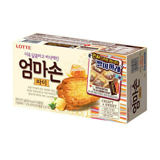 LOTTE 蜂蜜黄油派饼 127g