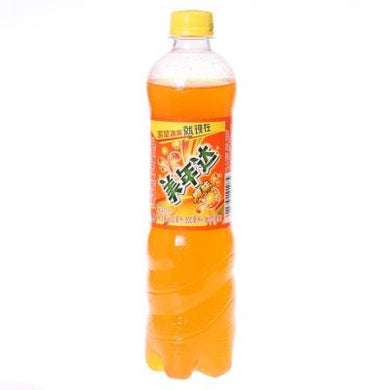 美年达 橙味 600ml