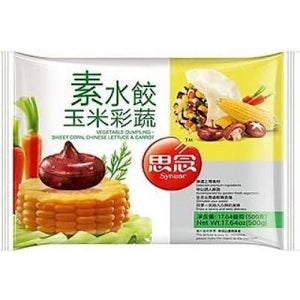 思念 素水饺玉米彩蔬 500g