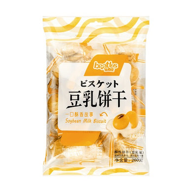比逗仕豆乳饼干 260g