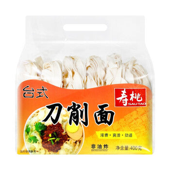 寿桃牌 台式刀削面 400g