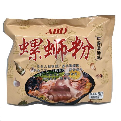 ABD螺蛳粉 牛骨清汤味 268g