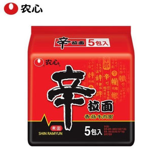 农心 辛拉面 5*120g 五连包 - Sense Foods