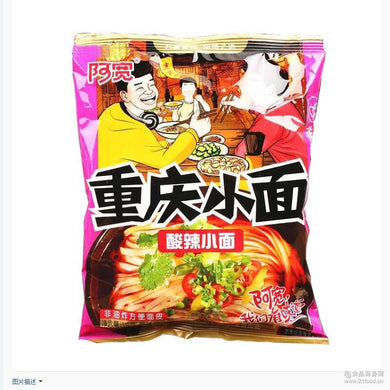 阿宽重庆小面袋酸辣味 110g - Sense Foods