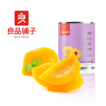 良品铺子 黄桃果捞罐头 300g