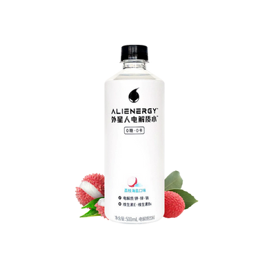 元气森林外星人电解水 荔枝海盐口味 500ml