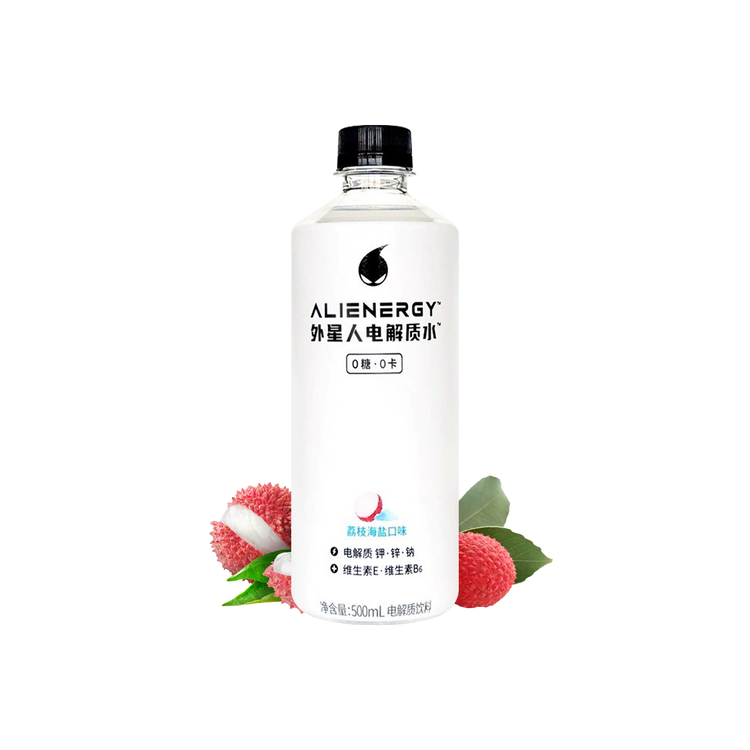 元气森林外星人电解水 荔枝海盐口味 500ml