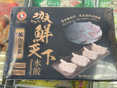 功夫水饺 鲅鱼韭菜水饺 360g