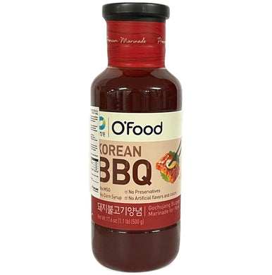 O'Food 韩国 烧烤五花肉腌酱 500g Gochujang Bulgogi Marinade for Pork