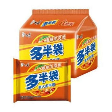 白象方便面 香辣牛肉味 138g