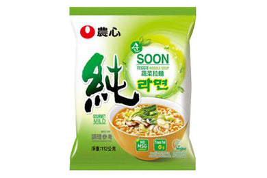 农心蔬菜拉面 soon veggie ramen