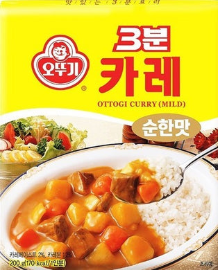 Ottigi 不倒翁3分钟速食咖喱 中辣（mild）200g