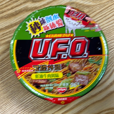 日清UFO飞碟炒面 蚝油牛肉风味 123g