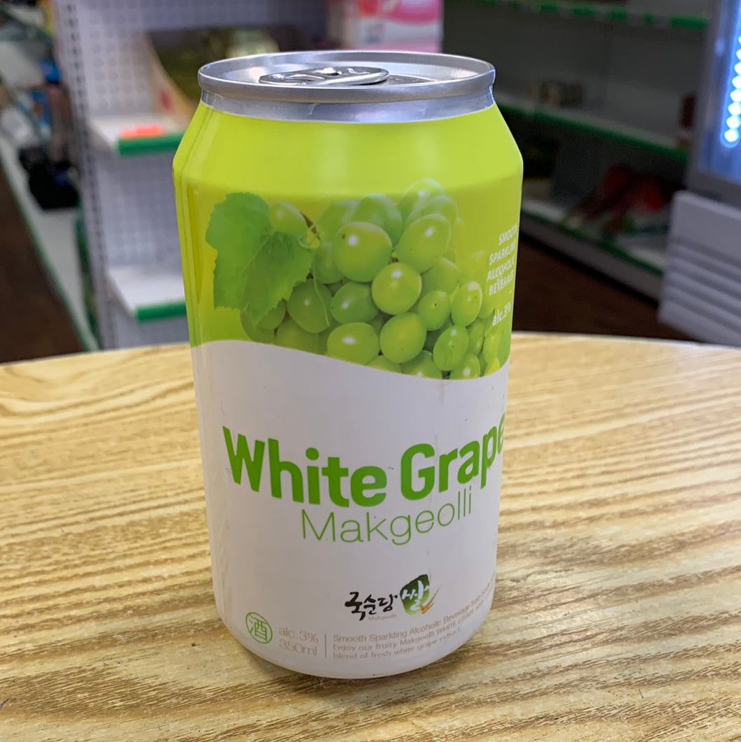 韩国米奶酒 （葡萄味）KSD Rice Makgeolli can 350ml