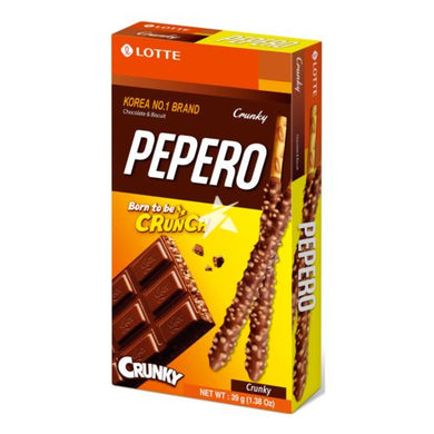 Lotte 乐天巧克力棒 Crunky 39g