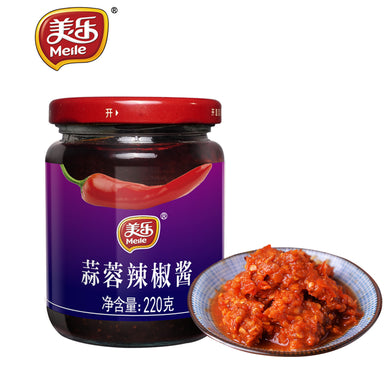 美乐 蒜蓉辣椒酱 350g