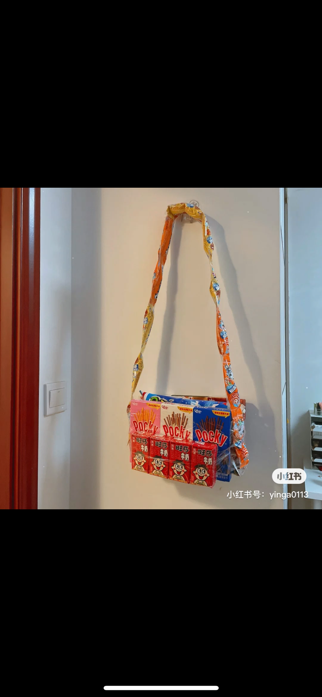 六一儿童节零食斜挎包