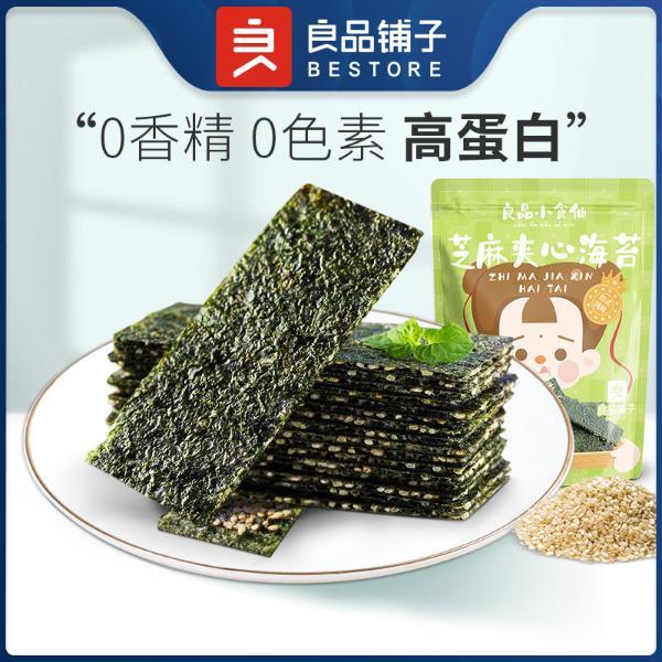 良品铺子 芝麻夹心海苔 35g