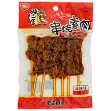 好巴食串烧素肉 麻辣 65g - Sense Foods