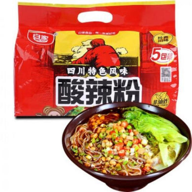 白家正宗方便粉丝5袋装 酸辣味 - Sense Foods