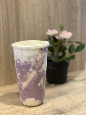 芋泥珍珠鲜奶 Mashed Taro Tapioca Milk