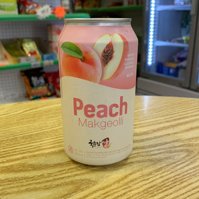 韩国米奶酒 （桃子味）KSD Rice Makgeolli can 350ml