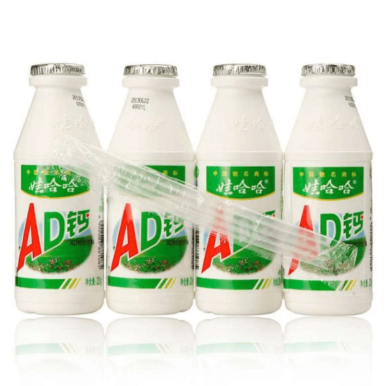 娃哈哈ad钙奶 4瓶 - Sense Foods