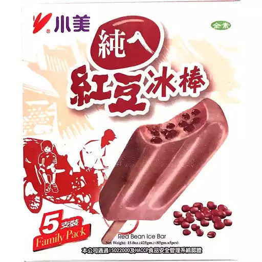 小美纯红豆冰棒