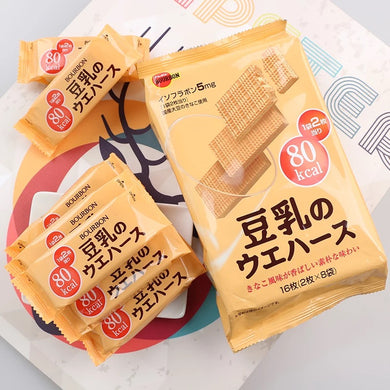 波旁 豆乳威化饼干 112.8g