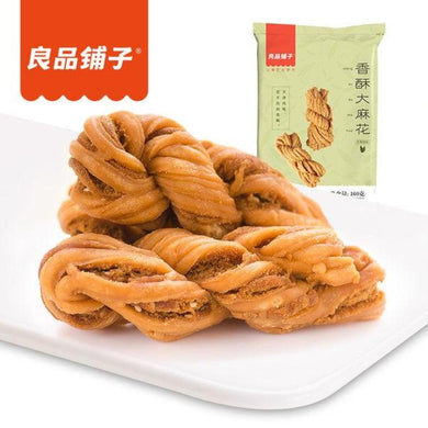 良品铺子 香酥大麻花 芝麻 160g - Sense Foods