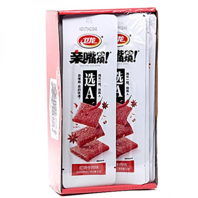 卫龙亲嘴烧（红烧牛肉味）一盒