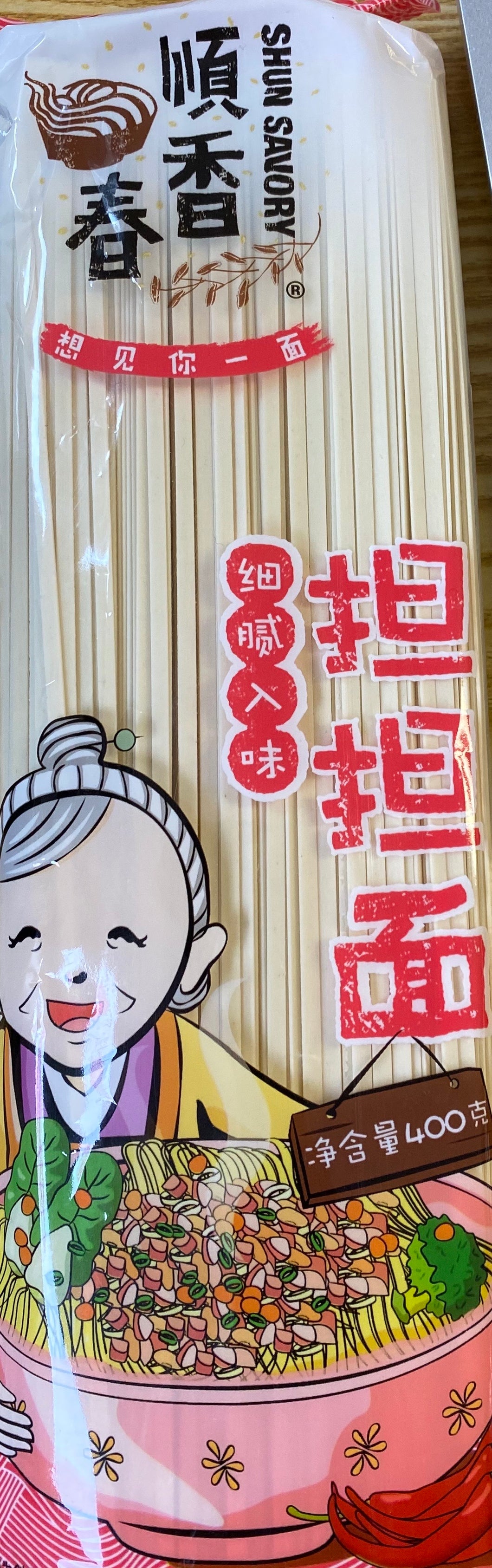 顺香春担担面400克 - Sense Foods