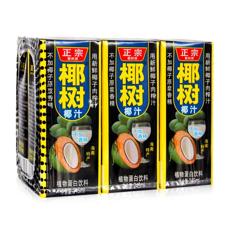正宗椰树椰子汁椰奶6盒 - Sense Foods
