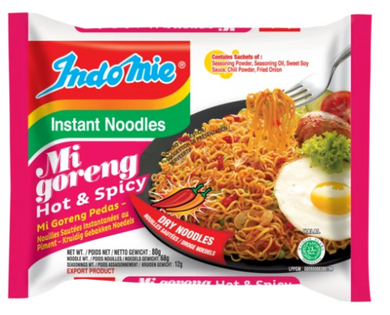 indomie 捞面 营多捞面 辣味 80g