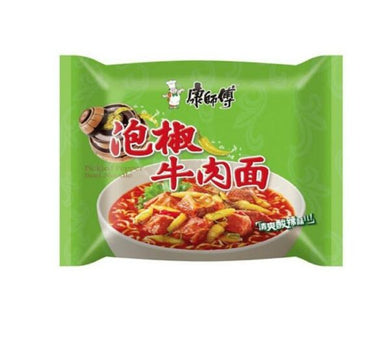 康师傅泡椒牛肉面103g