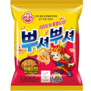 OTTOGI 韩国干脆面 辣年糕味 90g