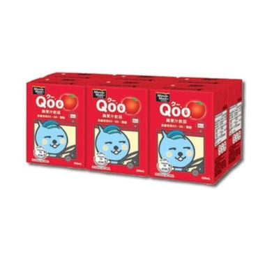 Qoo 苹果汁 6x200ml - Sense Foods