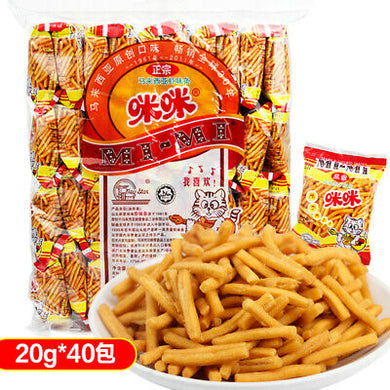 咪咪虾条虾味 大包 40*20g - Sense Foods
