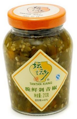 坛坛香脆鲜剁青椒210g - Sense Foods